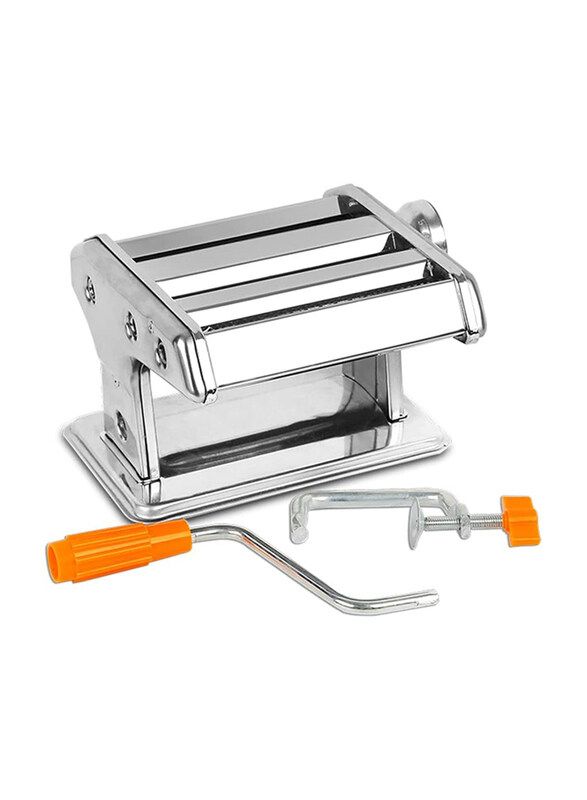 

Generic Stainless Steel Manual Pasta Maker, Silver