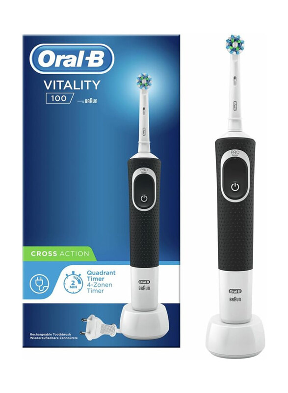 

Braun Oral B Vitality 100 Cross Action Electric Toothbrush, Black