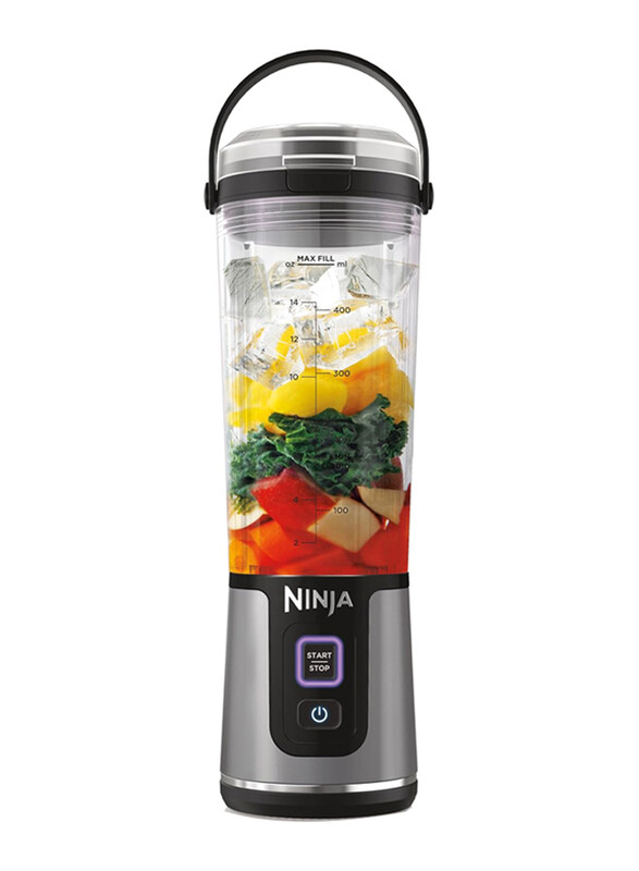 

Ninja 530ml Leakproof Lid & Sip Spout Blast Portable Blender, BC151UKBK, Black