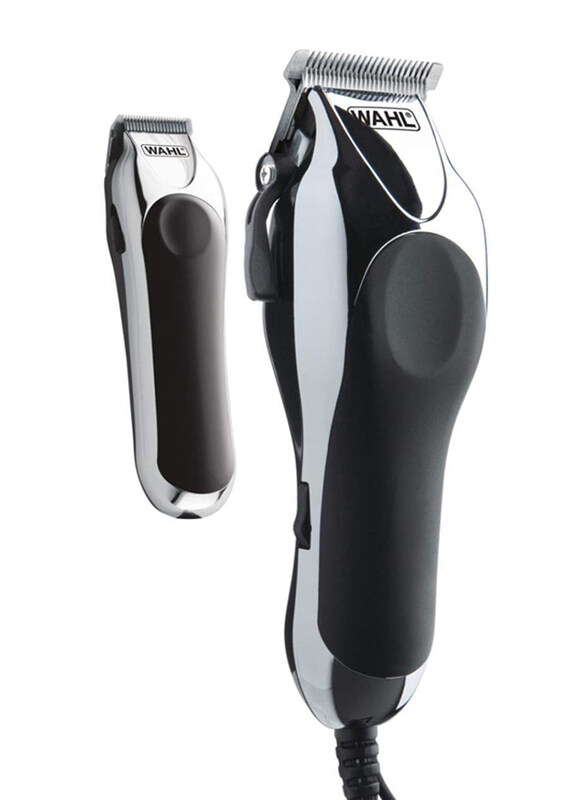 

Wahl Deluxe Chrome Pro Complete Haircutting Kit, 79402, Black