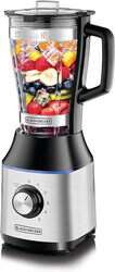 Black & Decker 700W High Speed Premium Blender with Glass Jar Black/Silver BX650G-B5