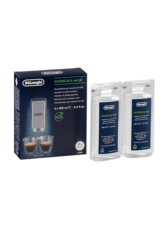 

De'Longhi EcoDecalk Descaler, 2 x 100ml