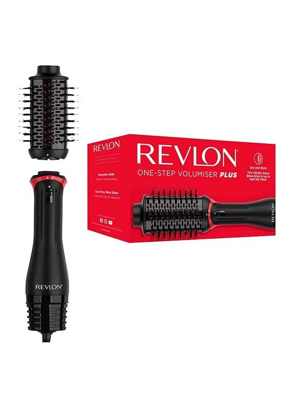 

Revlon One-Step Plus Hair Dryer & Volumiser, RVDR5298E, Black