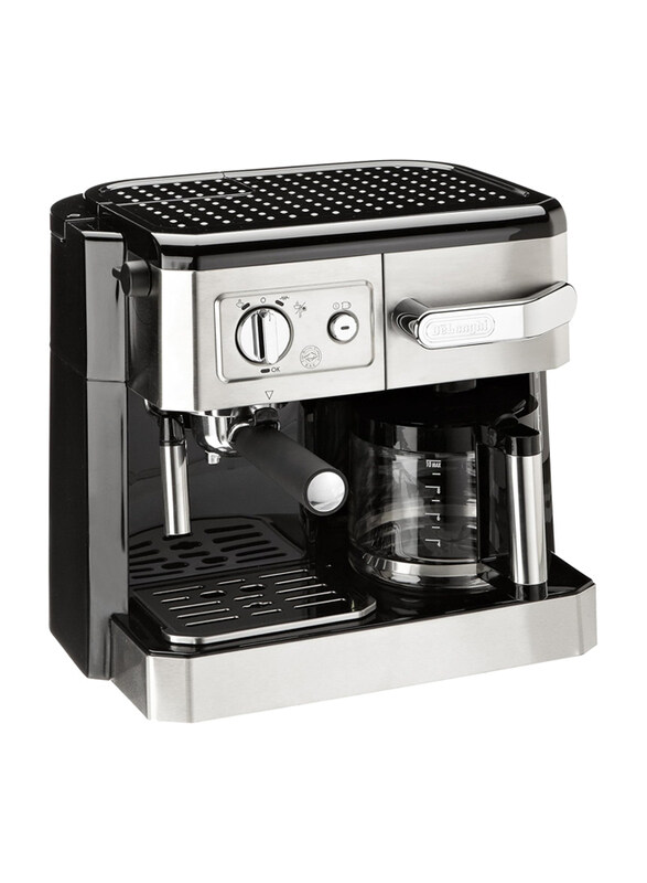 

De'Longhi Combi Coffee Machine, BCO420, 1450W, Silver/Black