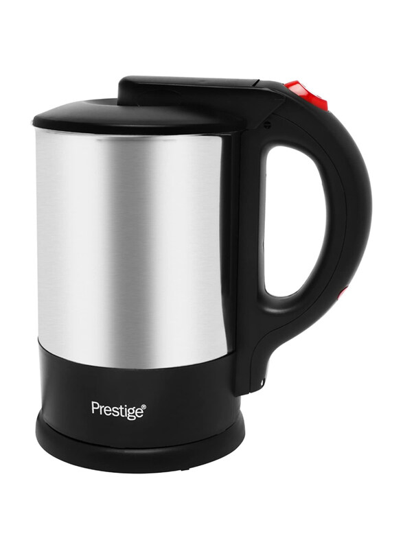 Prestige 1.7L Stainless Steel Electric Kettle, 2200W, PR7521, Silver/Black