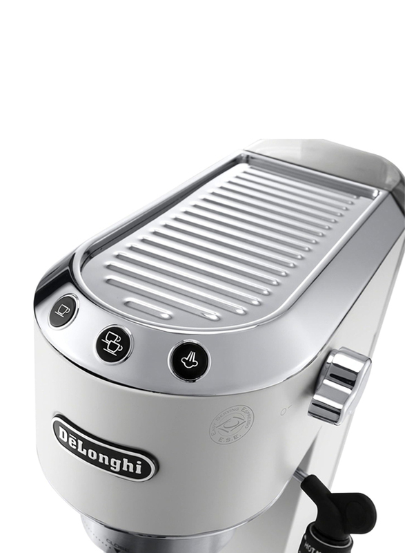 Delonghi Electric Stainless Steel America Dedica Deluxe Espresso, 1300W, Inc EC685W, Silver