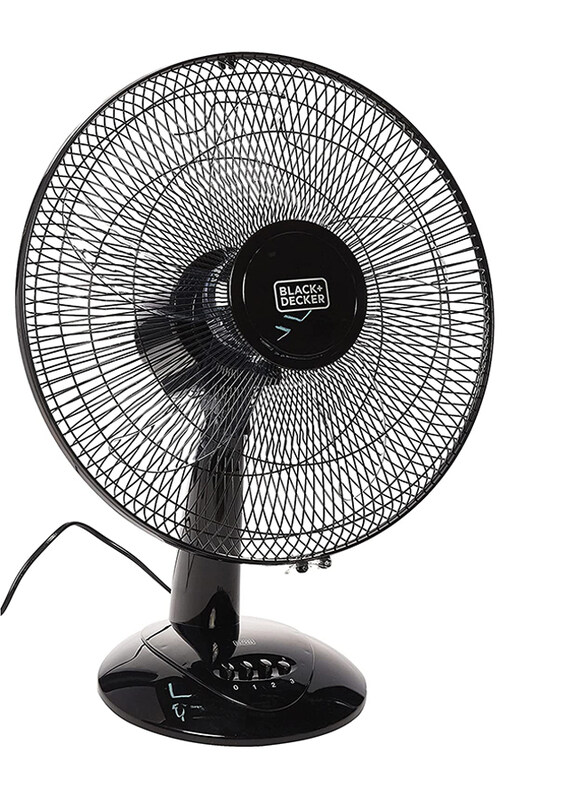 

Black+Decker 16 Inch Desktop Table Fan, 60W, FSMH13151SM-B5, Black