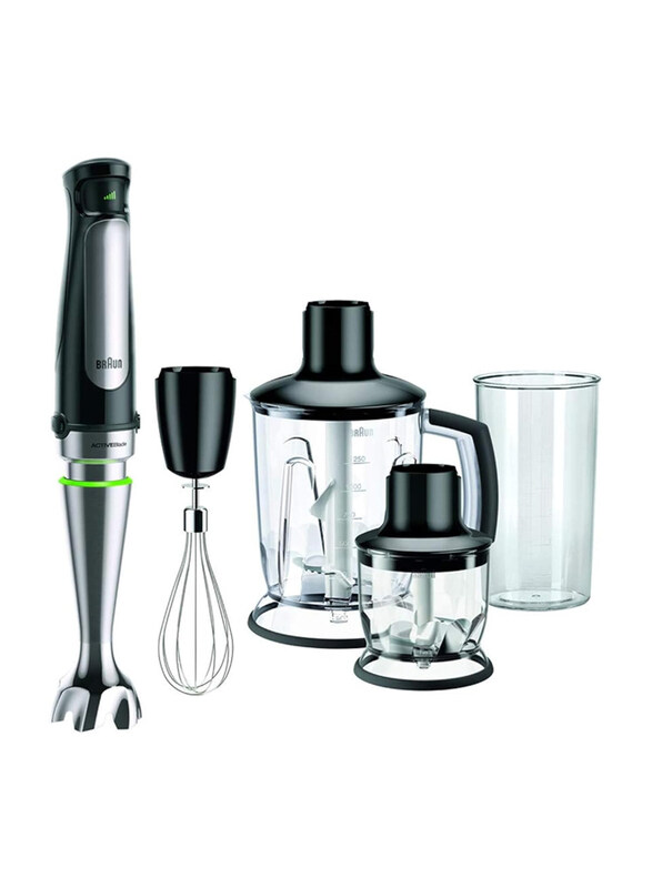 

Braun 1.25L House Hold MultiQuick 7 Hand Blender, 1000W, MQ7045X, Black