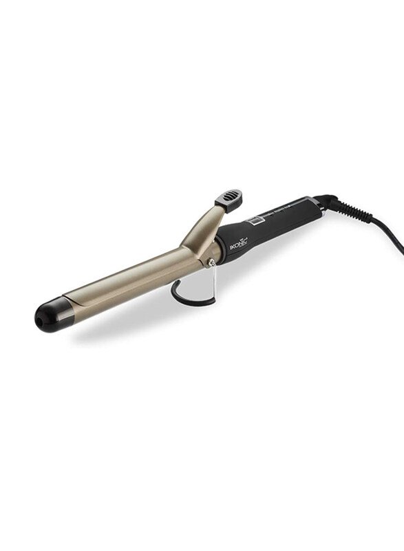 

Ikonic Professional Curling Tong, Ct-25, Black/Silver