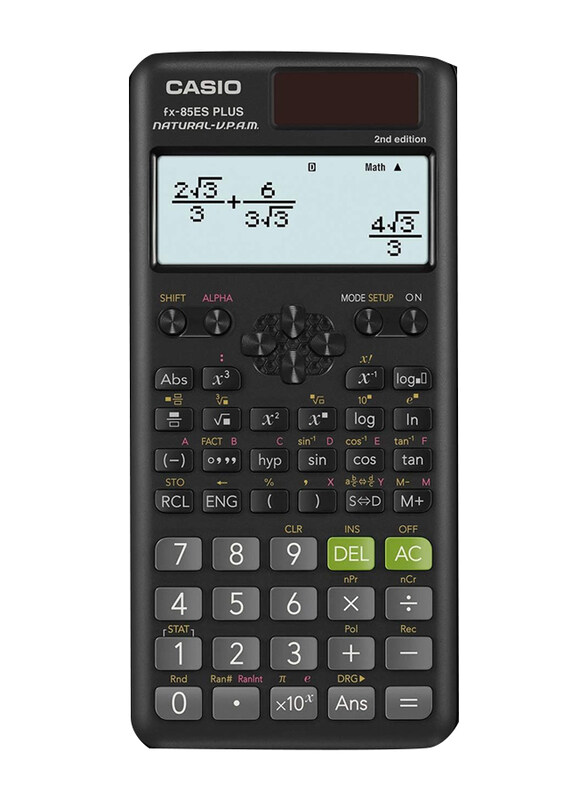 

Casio FX-85ESPLUS 2nd Edition Technical & Scientific Calculator, Black