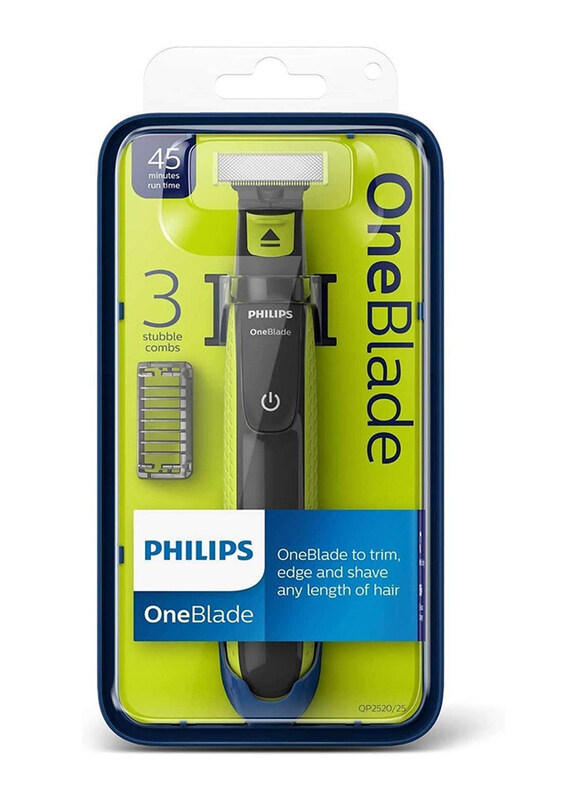 

Philips One Blade Razor, QP2520, Black/Green