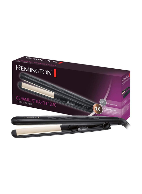 

Remington E51 Ceramic Straight 230 Hair Straightener, S3500, Black