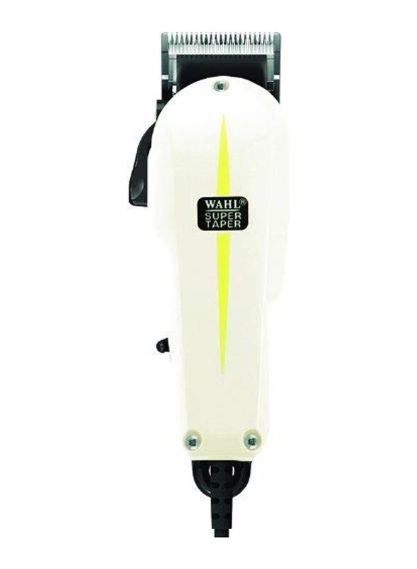 

Wahl Super Taper Hair Clipper, White/Black