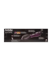 BaByliss Dual Speed Temperature Setting Hair Dryer & Volumizer with Cool Air Button Paddle Pro Air Styler, Purple
