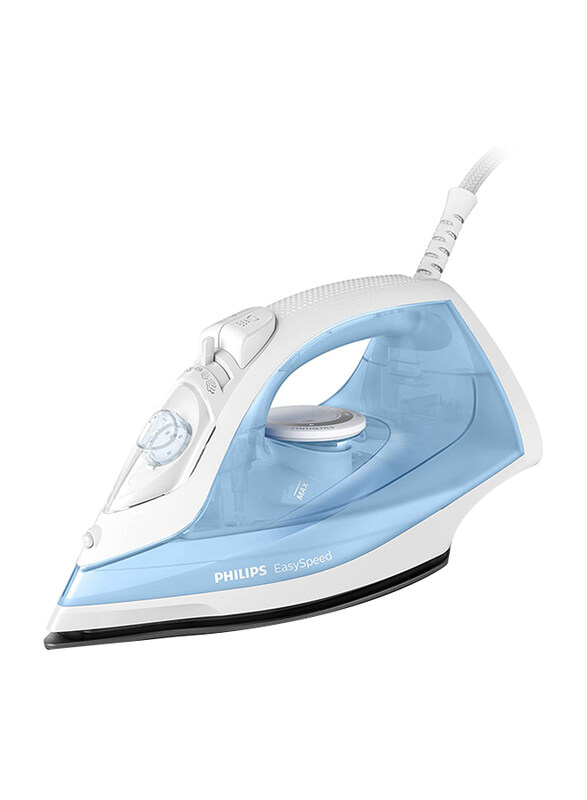 Philips Easy Speed Steam Iron, 2000W, GC1740/26, Light Blue