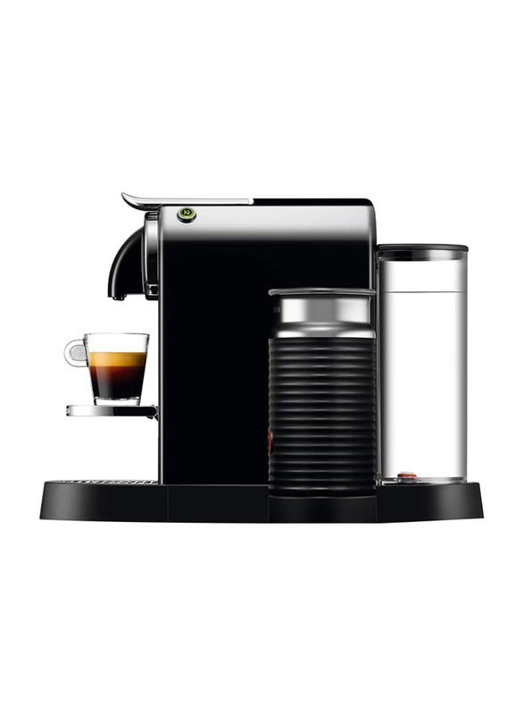 Delonghi 1L Nespresso Coffee Machine with Milk Frother & Energy Saving Function, 1710W, EN267, Black