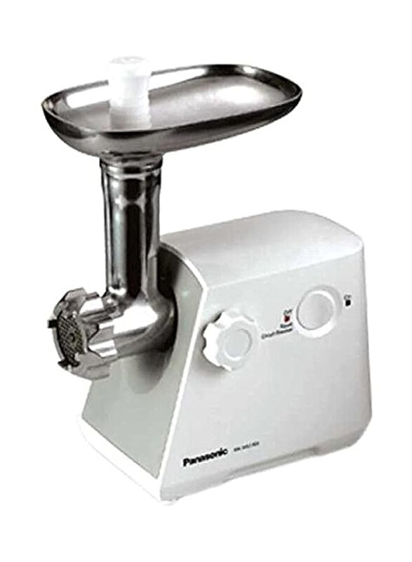 

Panasonic Meat Grinder, 1300W, MK-G1360, White/Silver