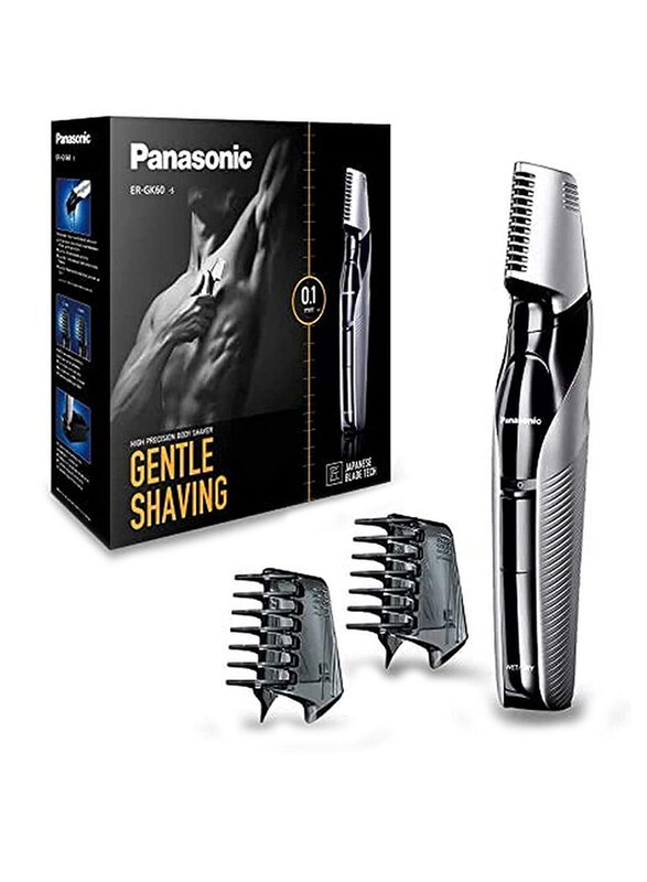 

Panasonic Electric Razor Body Trimmer, ER-GK60, Silver/Black