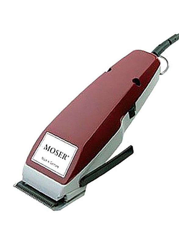 

Moser Profiline Hair Clipper, 220W, Red/Silver/Black