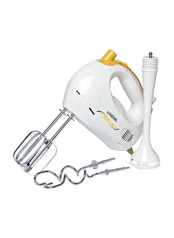 

Nova Hand Blender, 210W, NM-87H, White/Yellow
