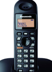 Panasonic Digital Cordless Phone with Stand, KX-TG3611BX5, Black