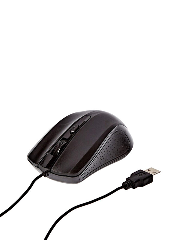 

Enet Wired Optical Mouse, G210-01, Black