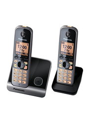Panasonic Cordless Phone, KX-TG6712UE1, Black