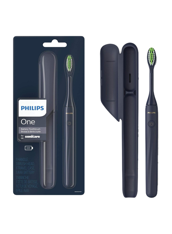 

Philips One By Sonicare Battery Toothbrush, Midnight Blue, HY1100/04