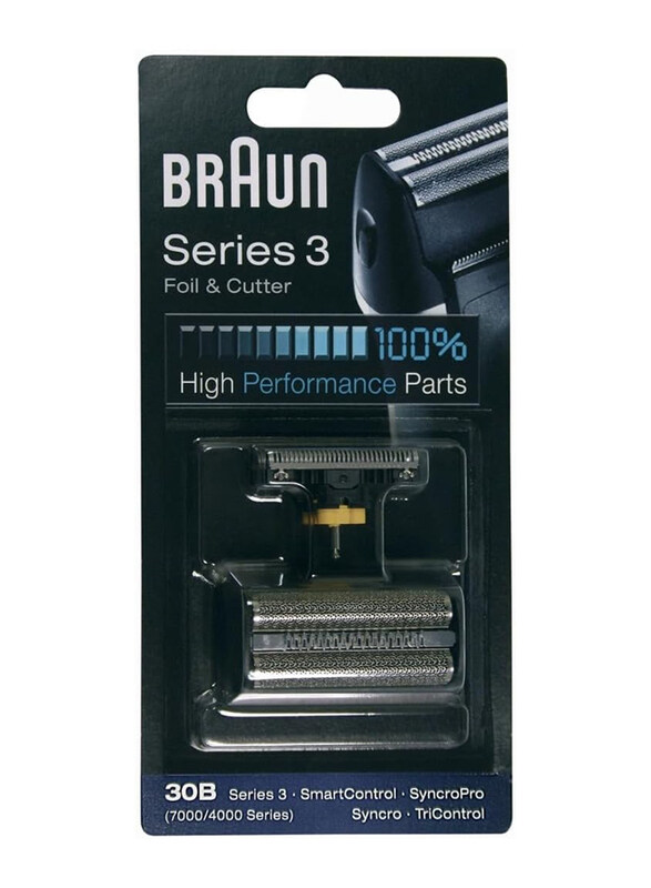 

Braun Combi 30B Foil and Cutter Replacement for Series 3, Silver