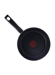 Tefal 24cm Tempo Flame Aluminium Frypan with Thermo Spot, C3040483, Red
