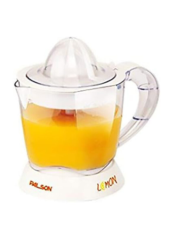 

Palson 1 Ltr Home Citrus Juicer with Transparent Jar, BH-3321, White/Clear