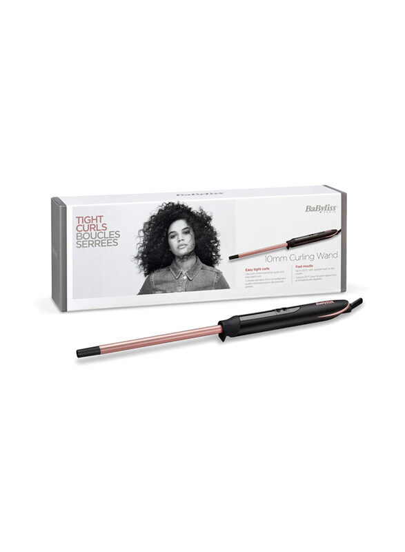 

BaByliss Hair Curler, C449SDE, Black
