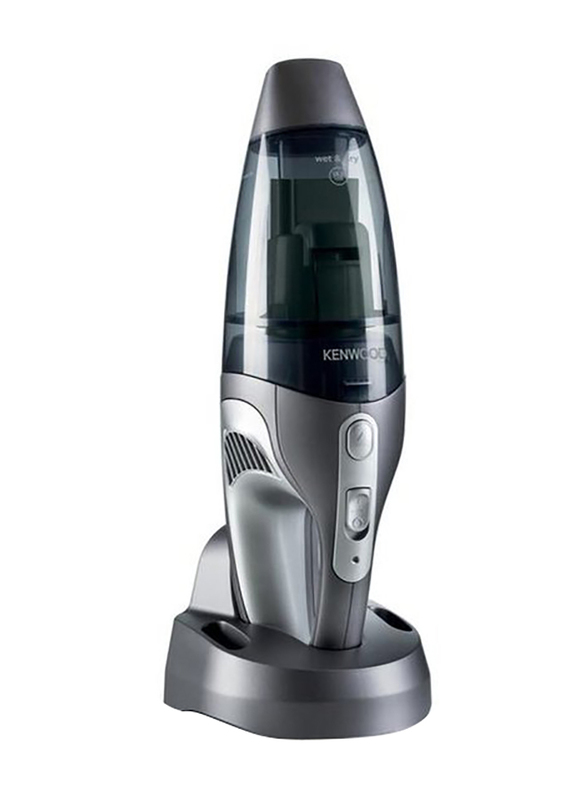 Kenwood Cordless Wet and Dry Handheld Vacuum Cleaner, HVP19.000SI, Grey/Silver