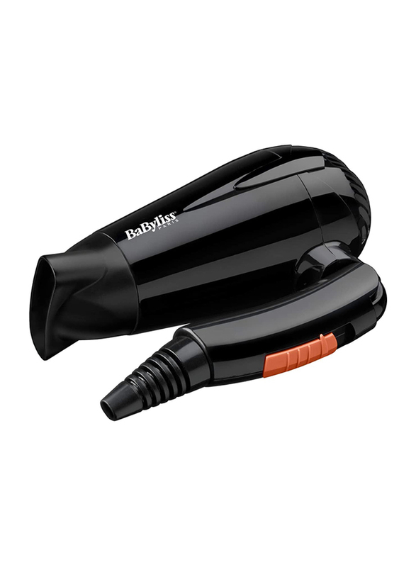 Babyliss Foldable Handle For Travel Hair Dryer, 5344SDE, Black