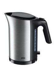 Braun 1.7L Stainless Steel Electric Kettle, 3000W, WK5110BK, Black