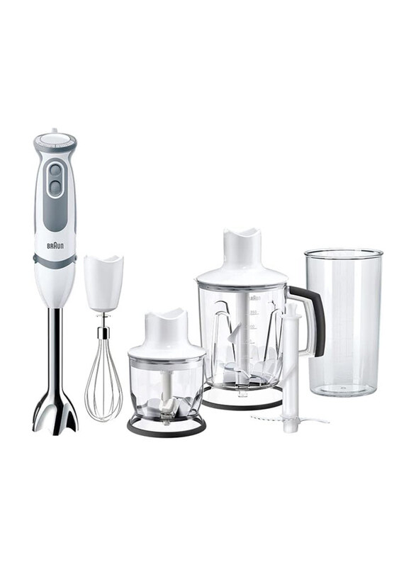 

Braun 1.25L MultiQuick 5 Vario Hand Blender, 1000W, MQ5245, White