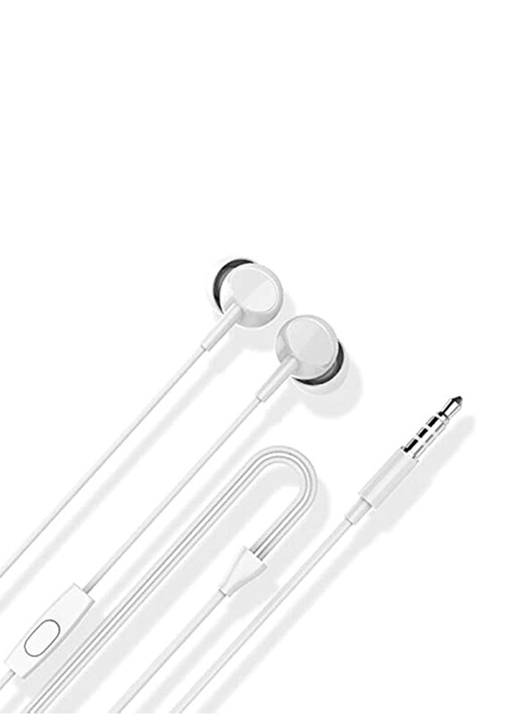 

Golf Space In-Ear Wired Premium Metallic Hi-Fi Stereo Earphone, GFM-16, White