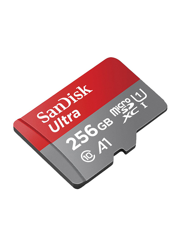 سانديسك Ultra UHS-1 مايكرو إس دي إكس سي بطاقة ذاكرة سعة 256 جيجا ، أسود