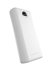 Powerology 30000mAh Quick Charging Power Bank with Power Delivery 3.0, 45W, White