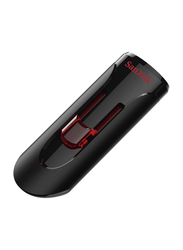 SanDisk 16GB Cruzer Glide USB 3.0 Flash Drive, Black/Red