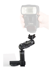 Joby Flash Clamp & Locking Arm for Camera Lights, Black