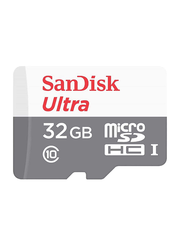 SanDisk 32GB Ultra MicroSDHC/MicroSDXC UHS-I Memory Card with Card Reader