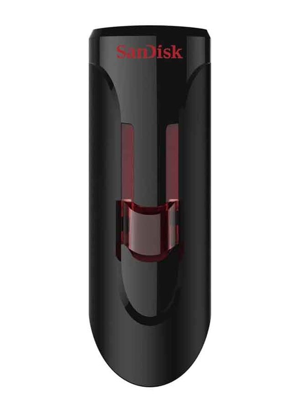 SanDisk 16GB Cruzer Glide USB 3.0 Flash Drive, Black/Red