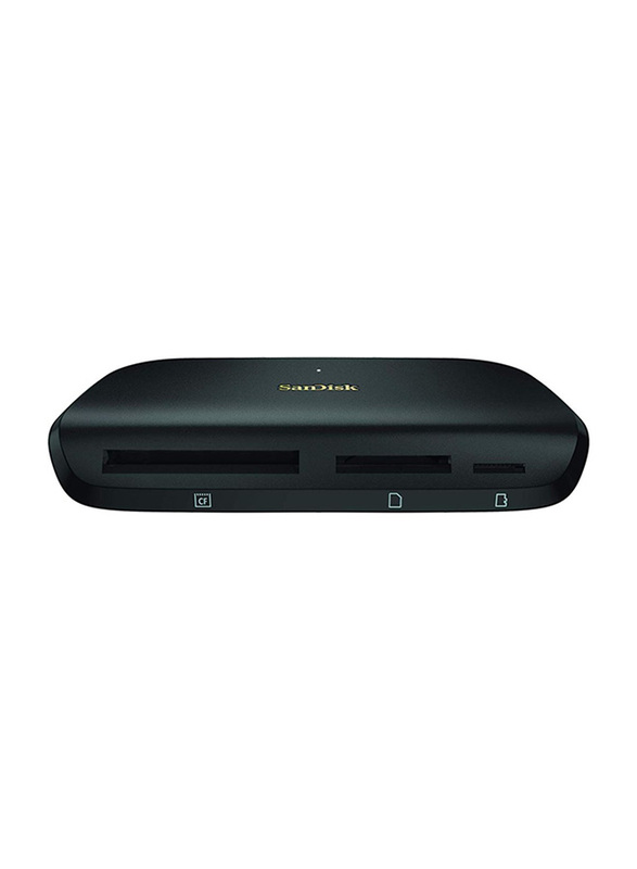 SanDisk ImageMate PRO USB-C Multi-Card Reader/Writer, USB 3.1, Black