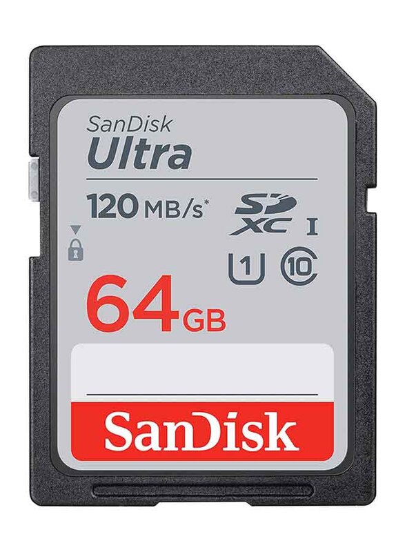 SanDisk 64GB Ultra SDHC UHS-I/SDXC UHS-I SD Memory Card