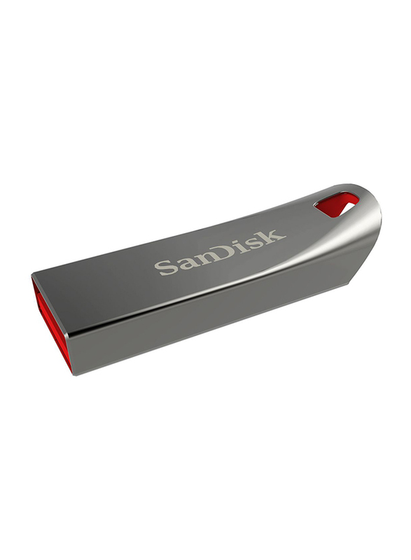 SanDisk 32GB Cruzer Force USB Flash Drive, Grey/Red