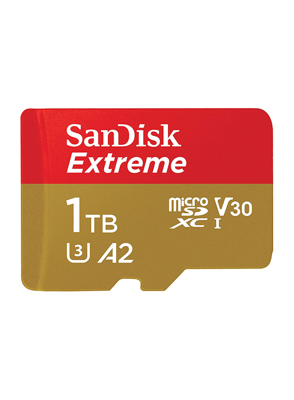 SanDisk 1TB Extreme MicroSDXC UHS-I Card MicroSD Memory Card with Adaptor