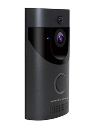 باورولوجي كاميرا فيديو جرس الباب الذكية, أسود