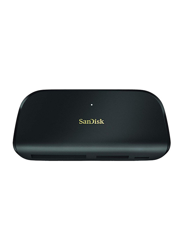 SanDisk ImageMate PRO USB-C Multi-Card Reader/Writer, USB 3.1, Black