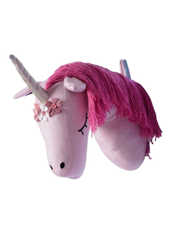 

Ace Unicorn Polyester Wall Decor, Pink